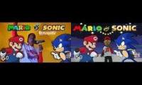 Mario vs Sonic Comparsion Beat Box version