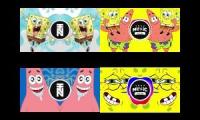 Spongebob Squarepants Trap Music Remix Comparsion Played at once