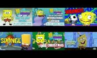 Spongebob SquarePants Theme song intro 6 versions