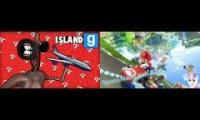 Request:(END OF THE WORLD REMIX!) Frandaman1 N Friends VacationPlane Crashed Sparta Mario Kart Remix