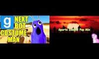 (END OF THE WORLD REMIX!) ECO N Friends Steal Money Costume Man Explosion Sparta Zombie Pop Remix