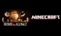 (END OF THE WORLD! REMIX) SML Home Alone 2 Battle Sparta Minecraft Remix