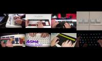 Keyboard Typing Sounds Mashup