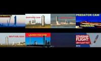 Thumbnail of spacex live cams combined