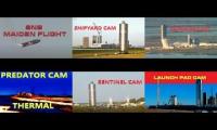 SpaceX Launch video cams for Starship