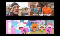 Smosh vs Tamagotchi Sparta Remix Quadparison 2