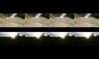 Musik relaksasi (relaxation music) suara air pegunungan||sunset sawah pedesaan