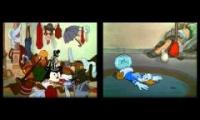 Mickey Mouse "Moving Day" 1936 Slowed Down, Parts 1 and 2