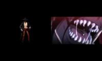 Alucard and Caleb Laughing