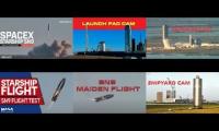 Starship SN9 Launch LabPadre and more cams