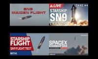 Starship SN9 Test Flight
