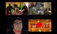 Angry Grandpa Vs Psycho Dad Vs Matthew Littlemore Rage Vs Markipiler Rage Sparta Quadparison