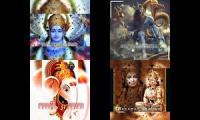 Aarti of hanuman chalisa and many more gods many many blessings