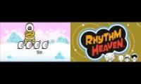 Rhythm heaven fever remix 10 but with Ds version music