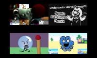 Sparta Remixes Side By Side 46 (BFB & Undertale) (Christopher Kaczmarek Version)