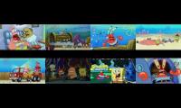 8 SpongeBob SquarePants episodes played at once