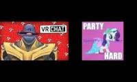 Thanos Face Glitch Has A Sparta Party Hard Remix
