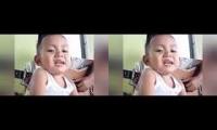Harun anak usia 2 tahun sudah aktif dan bisa nyanyi