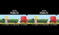 Take care with Peanuts Join the gang Changing the world English and Spanish Comparison