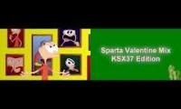 (END OF THE WORLD! REMIX) Cartoonmania Third Angry Sparta Valentine Remix