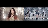 Girls Generation The Boys (Kor VS Eng)