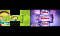 Playhouse Disney Logo & Disney Junior Logo Scans Duoparison