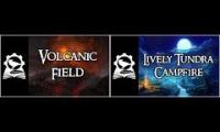 Volcanic tundra ambience for rpg