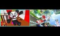 Combo Panda Another Roar Has A Sparta Mario Kart Remix