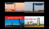 Dads SpaceX  launch Cams
