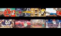 All Cuphead Bosses 9-16 at Once
