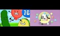 Object Shows: BFDI & II vs Little Princess Episode 45