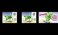 gummy bear song - 2 acapellas but there is one hebrew version that makes 3