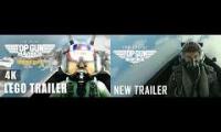 Top Gun 2 trailer lego vs real