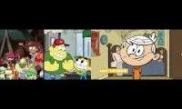 Nickelodeon (DTAT)/Disney Channel Saturday Morning Drunken Sailor Comparison