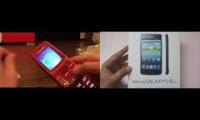 Samsung Galaxy S2 Plus VS SGH C300 unboxing