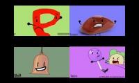 BFDI Auditions Quadparison #2