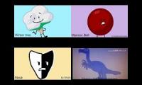 BFDI Auditions Quadparison #3