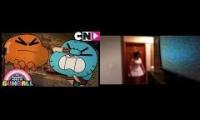 GUMBALL REACT GRIL JUMPSCARES