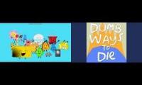 BFDI Dumb Movie Ways to Die But Everyone is on mute