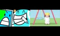 Object Shows: BFDI & II vs Little Princess Episode 46