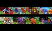 8 Backyardigans episodes played at once