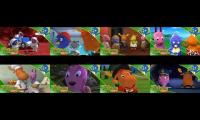 8 Backyardigans episodes played at once