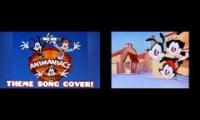 Animaniacs Theme Song Comparison Between The one sung by Jakeneutron and The Original