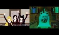 RWBY VS Shed 17 Sparta Remix Duoparison