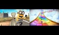 Despicable Me - Minion Rush vs Super Mario Galaxy 2