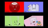 BFDI Auditions Quadparison #2 (Alt)