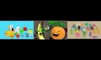 Dumb ways to dies orignal vs bfdi vs annoying orange