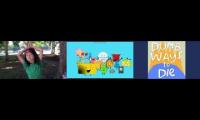 Dumb ways to die real life vs bfdi dumb movie ways to die everyone on mute