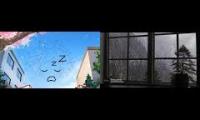 BNHA lofi and rain and thunder