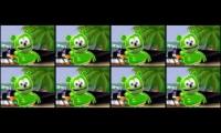 The gummy bear song - long mexican version with a layer added every second!